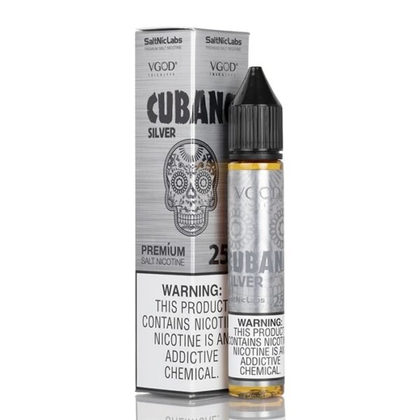 VGOD CUBANO SILVER 30ML 25MG