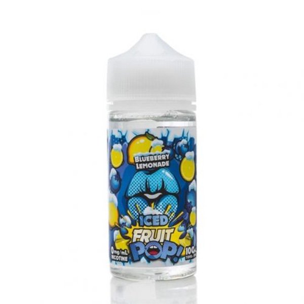 POP VAPORS ICED BLUEBERRY LEMONADE 100ML 3MG