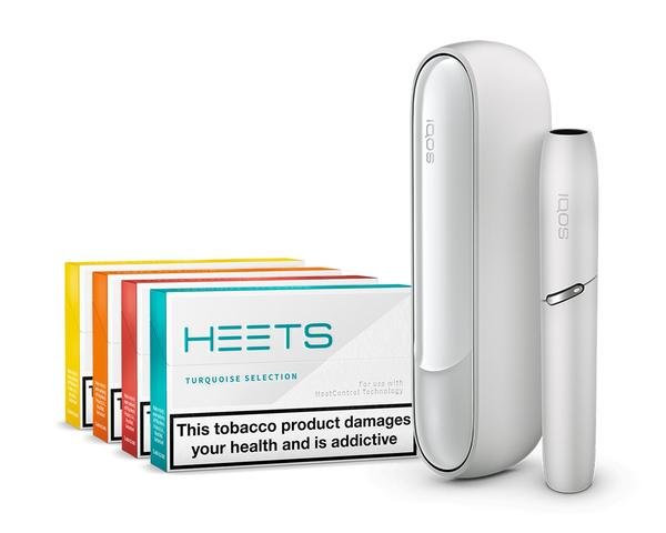 IQOS 3 group with 4 heets