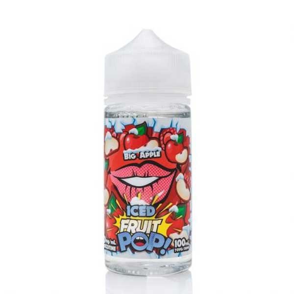 POP VAPORS ICED POP BIG APPLE 100ML 3MG