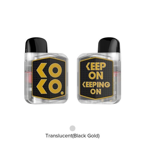 Uwell Caliburn KOKO PRIME VISION TRANSLUCENT BLACK GOLD 1 600x600 1