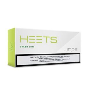 IQOS HEETS GREEN ZING SELECTION CARTON/200 STICKS - Image 1