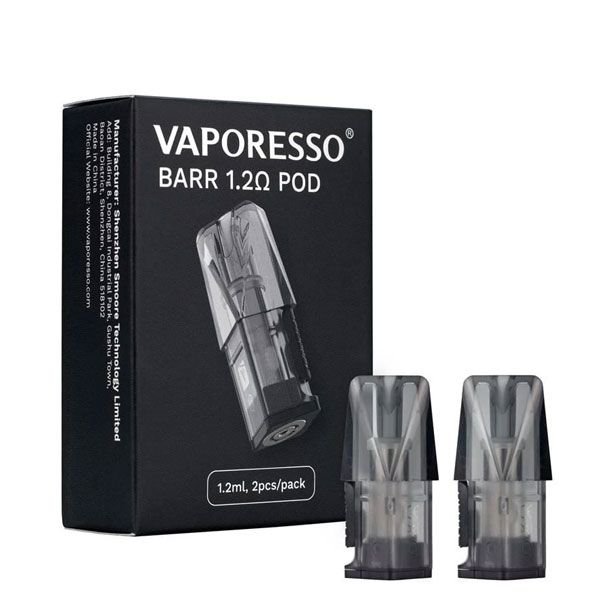a2b8bdeae807568fdeced69a51e35793.Vaporesso Barr 1.2 Ohm Replacement Pods 2 Pcs Online in Pakistan Rockstar Vapor