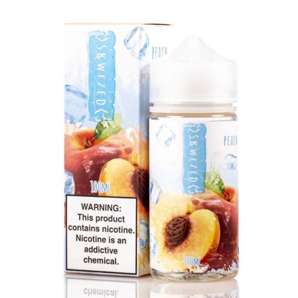 Skwezed Eliquids ICED Peach 100ml 3 6 mg Online in Pakistan at Vapestation 3