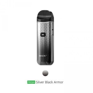 SMOK NORD PRO 25W POD SYSTEM KIT PRISM SILVER BLACK ARMOR - Image 1