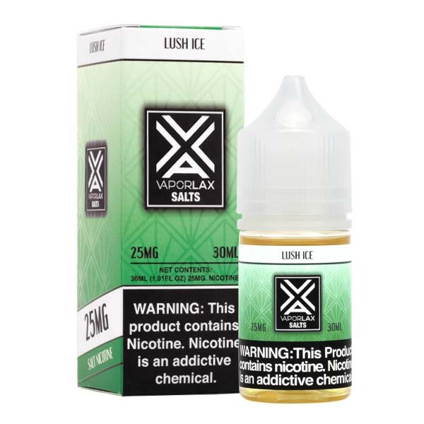 VAPORLAX SALTS LUSH ICE 25MG 30ML