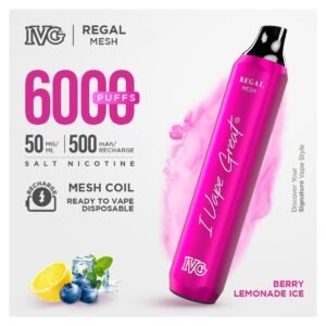 IVG REGAL BERRY LEMONADE ICE 5% 6000PUFF