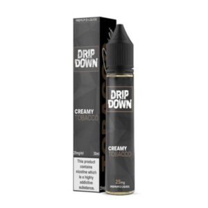 DRIP DOWN CREAMY TOBACCO 25MG 30ML