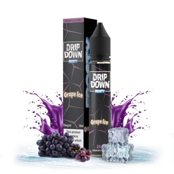DRIP DOWN ICED GRAPE 25MG 30ML