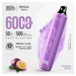 IVG REGAL PASSION FRUIT 5% 6000PUFF
