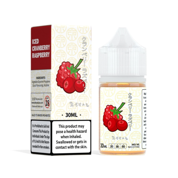 TOKYO ICED CRANBERRY RASPBERRY 30MG 30ML