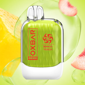 OXBAR G8000 DISPOSABLE MANGO PEACH 5% 8000PUFF 1 oxbar-g8000-disposable-mango-peach-5-8000puff