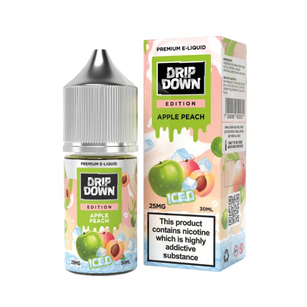DRIP DOWN EDITION ICE APPLE PEACH 25MG 30ML