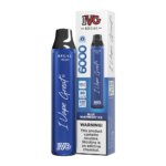 IVG REGAL DISPOSABLE BLUE RASPBERRY 5% 6000PUFF