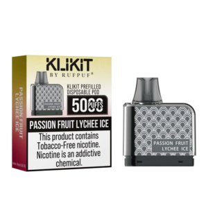 KLIKIT DISPOSABLE POD PASSION FRUIT LYCHEE ICE