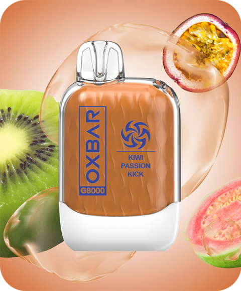 Oxbar G8000 Disposable Kiwi Passion Kick Ice 8000 Puff