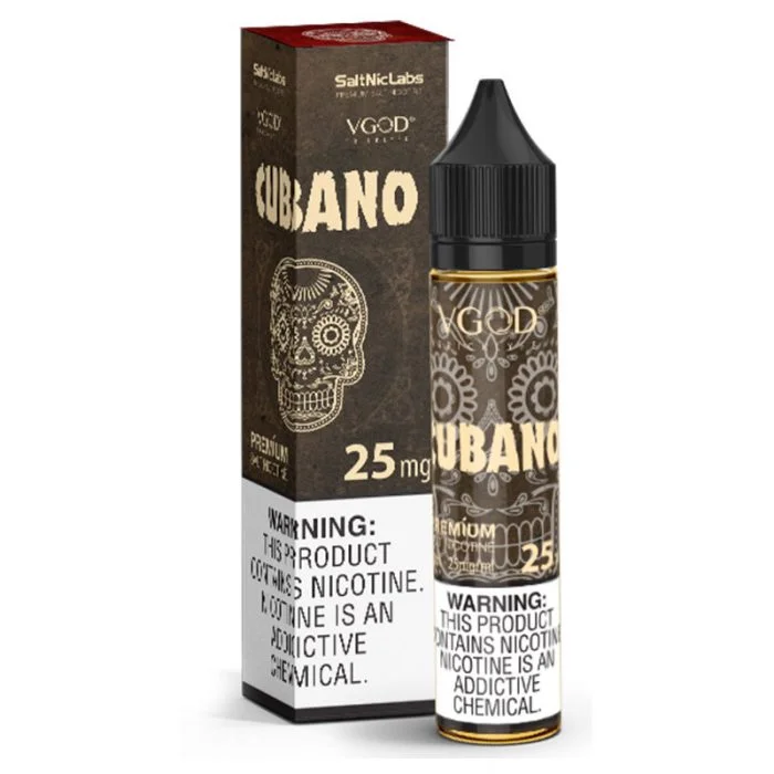 Vgod Cubano Rich Creamy 25mg 30ml