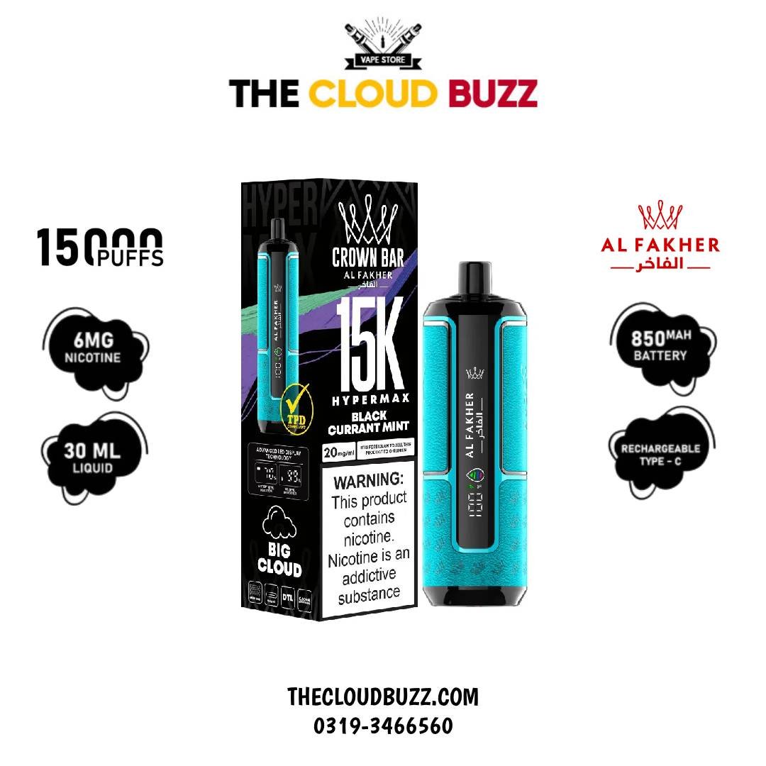 Al Fakher Black Currant Mint 15K Puff