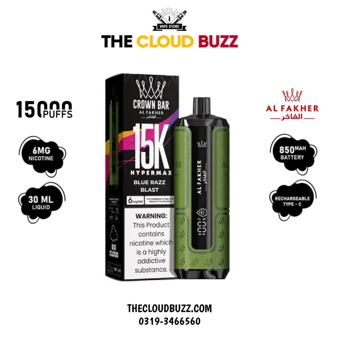 Al Fakher Blue Razz Blast 15K Puff TCB