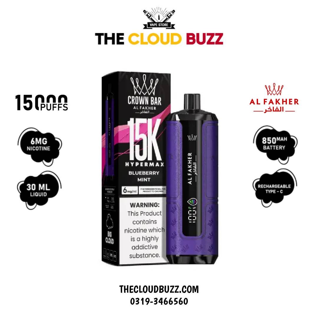 Al Fakher Blueberry Mint 15K Puff TCB