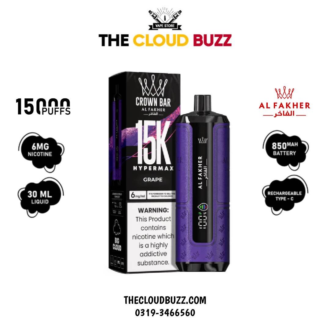 Al Fakher Grape 15K Puff TCB