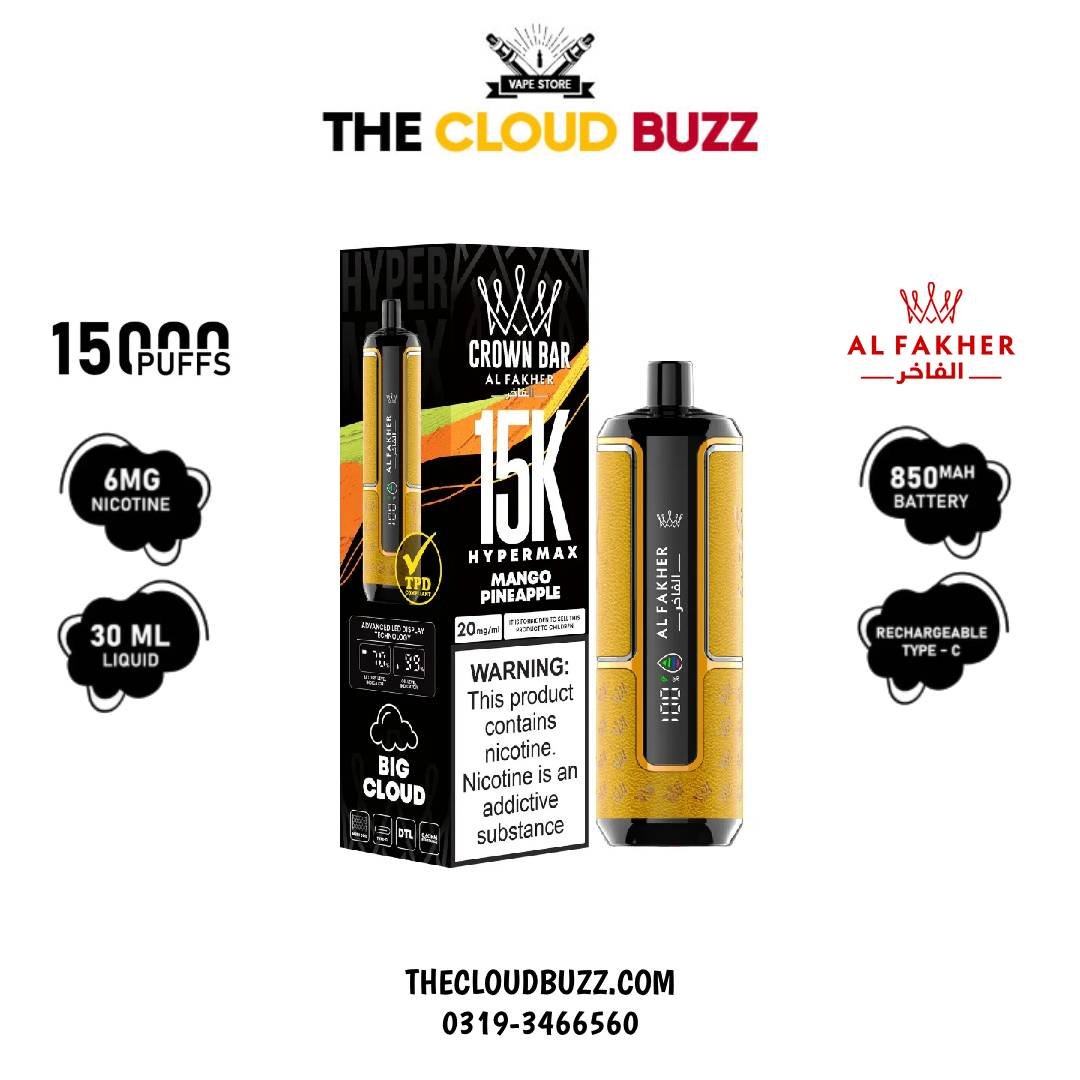 Al Fakher Mango Pineapple 15K Puff TCB