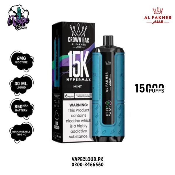 Al Fakher Mint 15K Puff