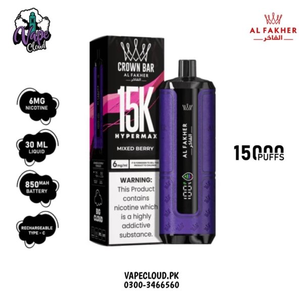 Al Fakher Mixed Berry 15K Puff