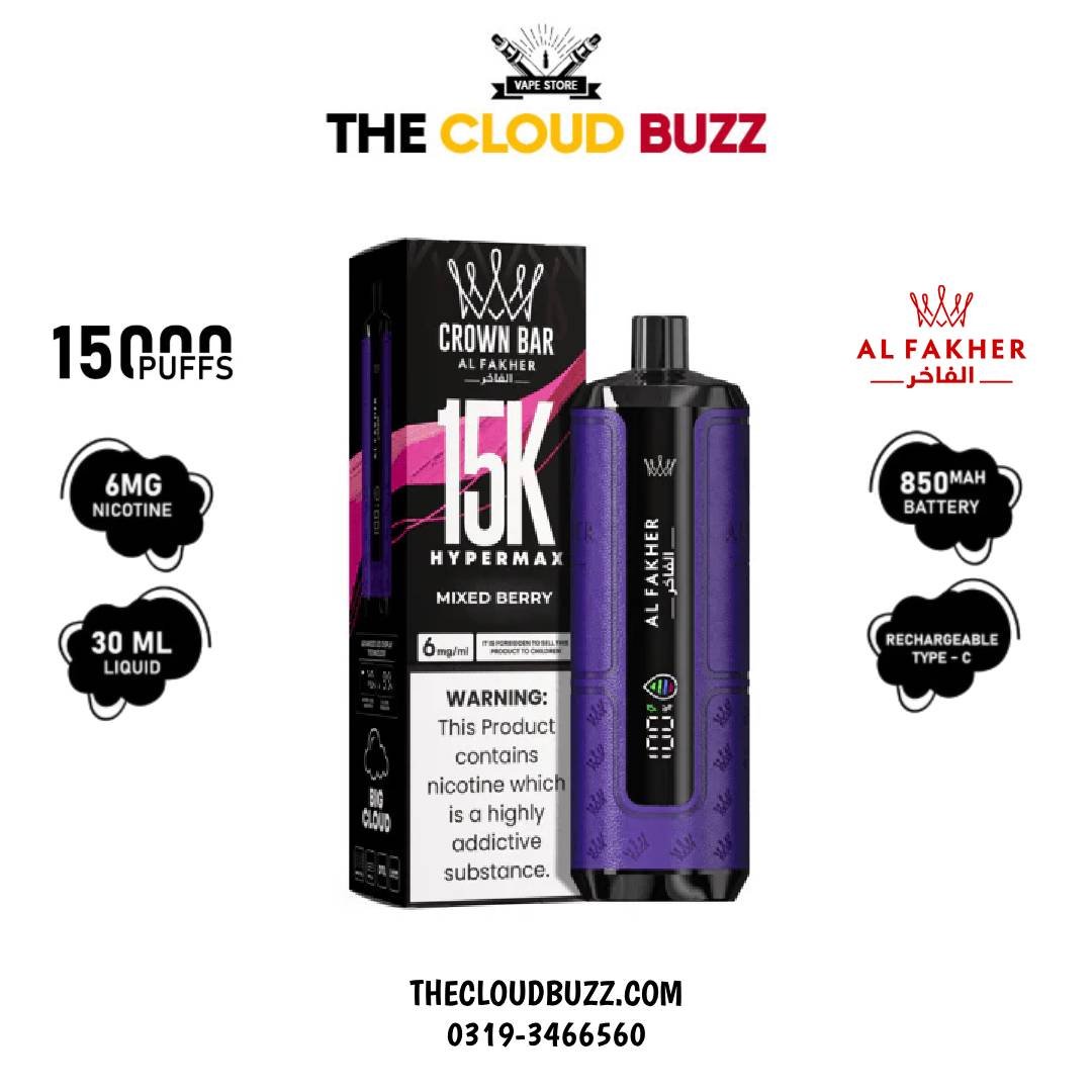 Al Fakher Mixed Berry 15K Puff TCB