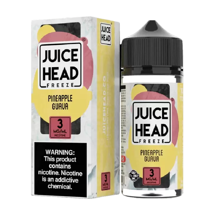 Juice Head Extra Freeze Pineapple Guava 3mg 100ml